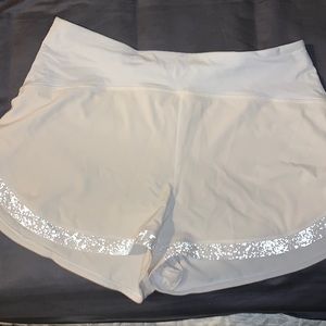 Lululemon white shorts